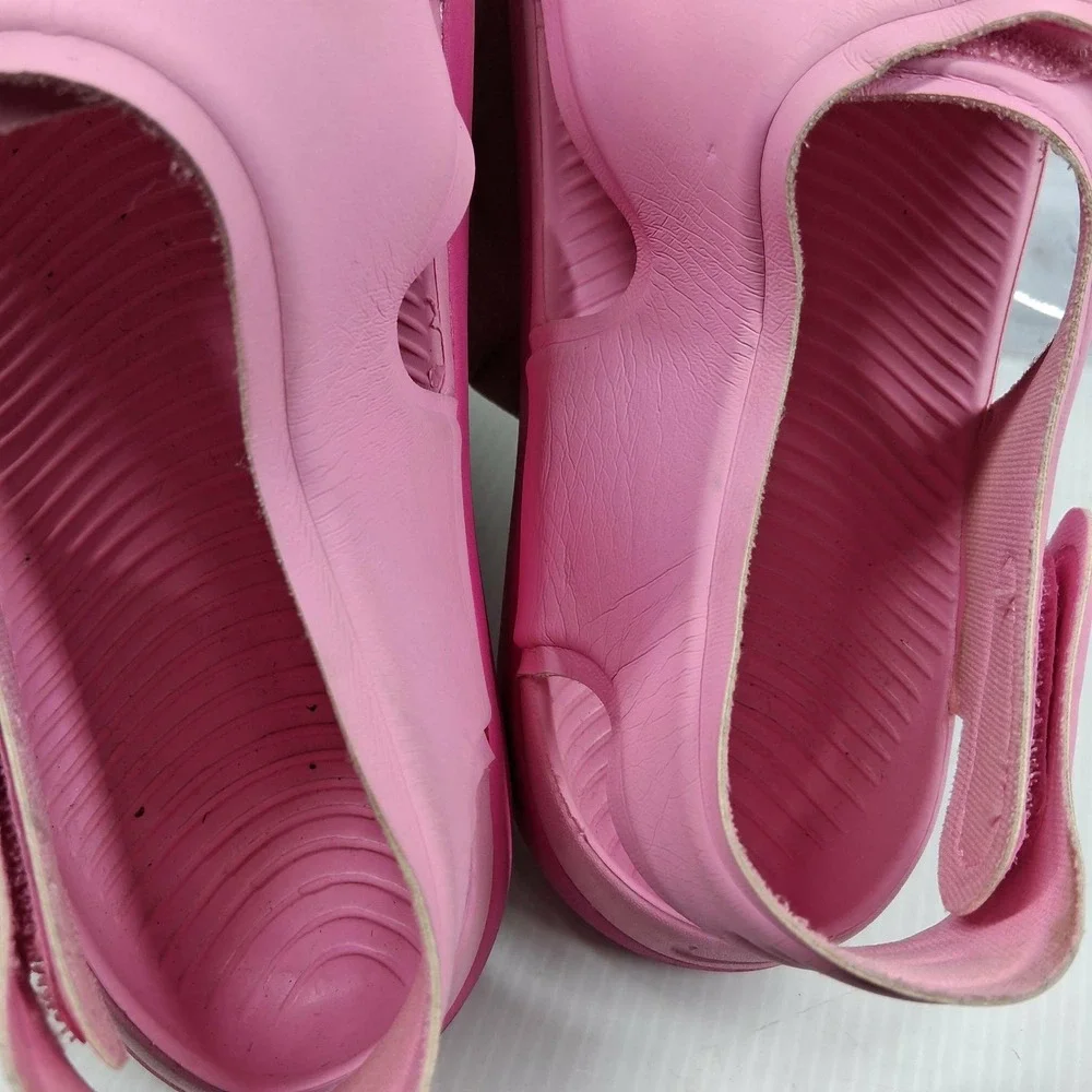 Nike Sunray Adjust 5 Pink Hyper Pink Sandals AJ9076-601 Youth 7Y Womens 8.5